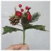 12 Ramos Pera Decoração De Natal Artificial 17cm