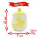 Açucareiro de Coelhinho da Páscoa Amarelo Em Cerâmica - 355ml
