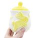 Açucareiro de Coelhinho da Páscoa Amarelo Em Cerâmica - 355ml
