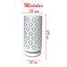 Abajur Luminária Branca De Mesa 29cm Bivolt 110/220v