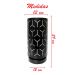 Abajur Luminária Preta De Mesa 29cm Bivolt 110/220v