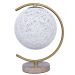 Abajur Luminária Rustica Branca De Mesa 27,5cm Bivolt 110/220v