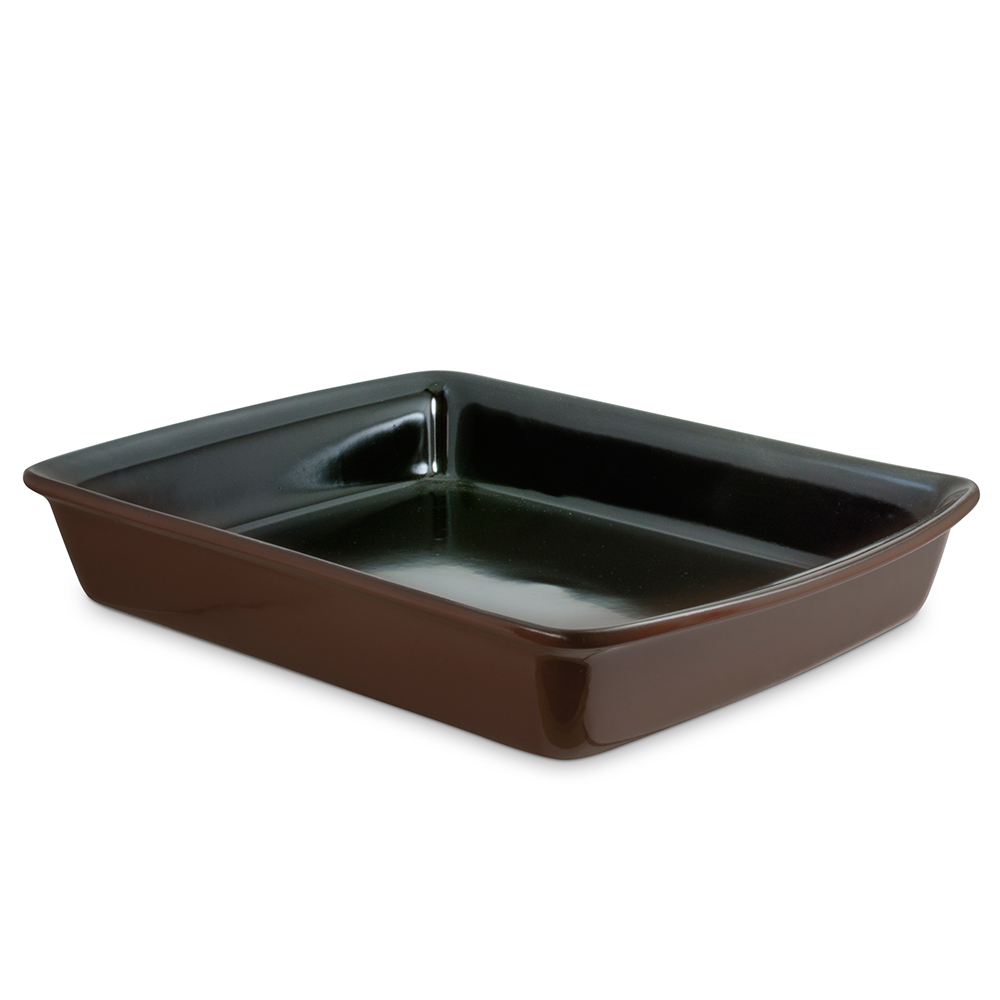 Assadeira, Forma, Refratário de Cerâmica 3 Litros Chocolate 