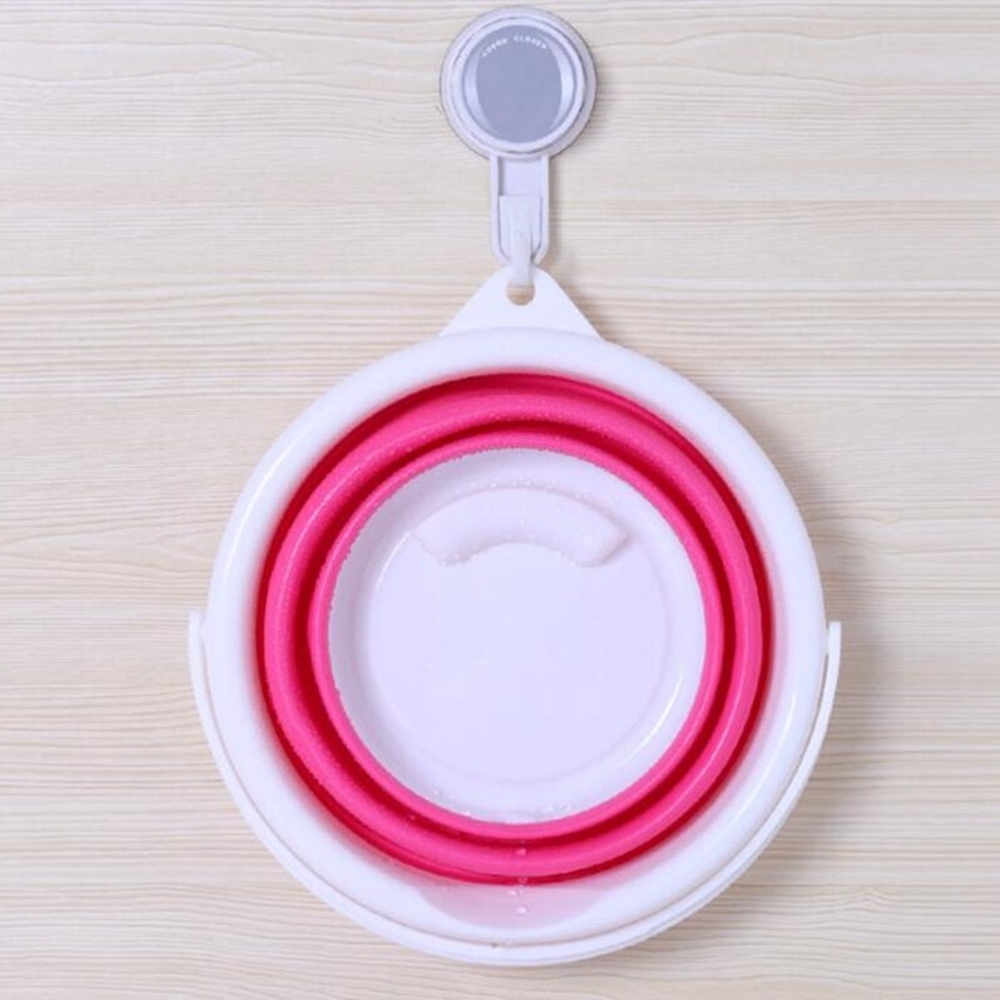 Balde Retrátil Dobrável Flexível em Silicone 10 Litros  