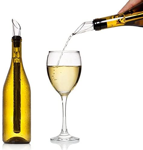 Bastão Resfriador de Vinho com Bico Aerador Inox 