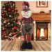Boneco De Natal Papai Noel Em Tecido 50cm