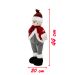 Boneco Enfeite decorativo De Natal Boneco Neve Natalino 44cm