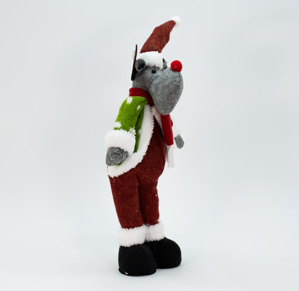 Boneco Enfeite decorativo De Natal Rena alce Natalino 53 cm