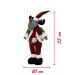 Boneco Enfeite decorativo De Natal Rena alce Natalino 53 cm