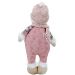 Boneco Natal Boneca de Neve Rosa Natalina 44,5cm