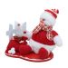 Boneco Natal Boneco De Neve Enfeite Tecido 25cm