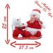 Boneco Natal Boneco De Neve Enfeite Tecido 25cm