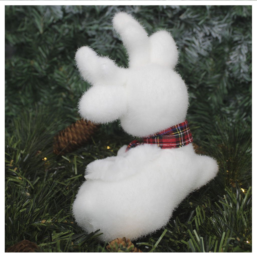 Boneco Natal Enfeite Natalino Rena Felpuda 20cm