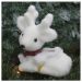 Boneco Natal Enfeite Natalino Rena Felpuda 20cm
