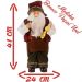 Boneco Natal Papai Noel Artesão Em Tecido 41cm