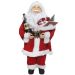 Boneco Natal Papai Noel Com Presente Sommelier 45cm