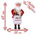 Boneco Natal Papai Noel Cozinheiro Padeiro Chef Em Tecido 48cm
