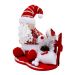 Boneco Natal Papai Noel Enfeite Tecido 39cm
