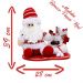 Boneco Natal Papai Noel Enfeite Tecido 39cm