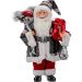 Boneco Natal Papai Noel Lampião Em Tecido 41cm