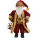 Boneco Natal Papai Noel Sommelier Tecido 41cm