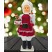 Boneco Natalino Mamão Noel Confeiteira Chefe De Cozinha 90cm