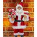 Boneco Papai Noel Tradicional Coleção Ursinho Presente 30cm