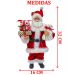 Boneco Papai Noel Tradicional Coleção Ursinho Presente 30cm