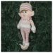 Boneco Pendente Natal Duende Papai Noel Rosa 33cm