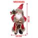 Boneco Pendente Papai Noel Tradicional Casaco Enfeite 20cm