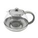 Bule Para Chá Com Infusor Vidro/Inox 800ML