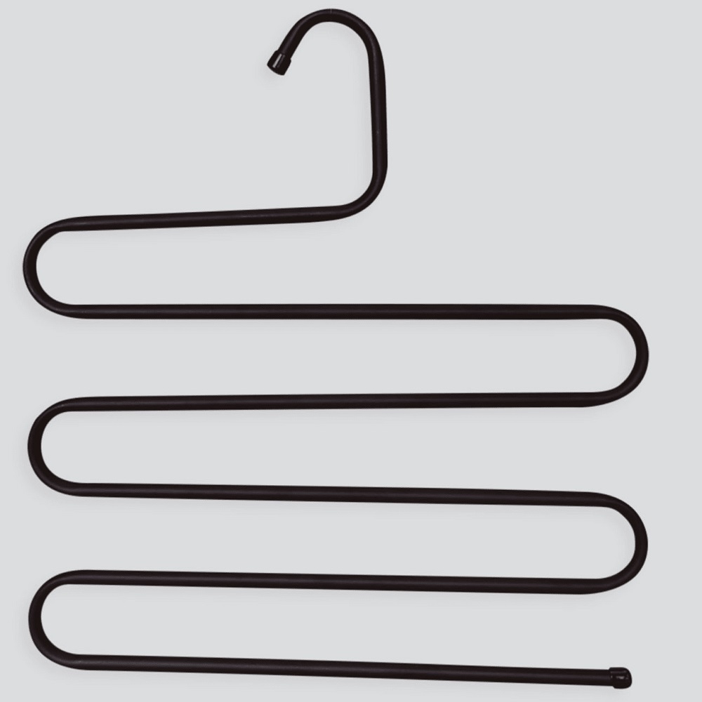 Cabide para 5 Calças Multifuncional Metal Resistente 