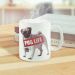 Caneca Pet Ceramica Pug Life 320ml 