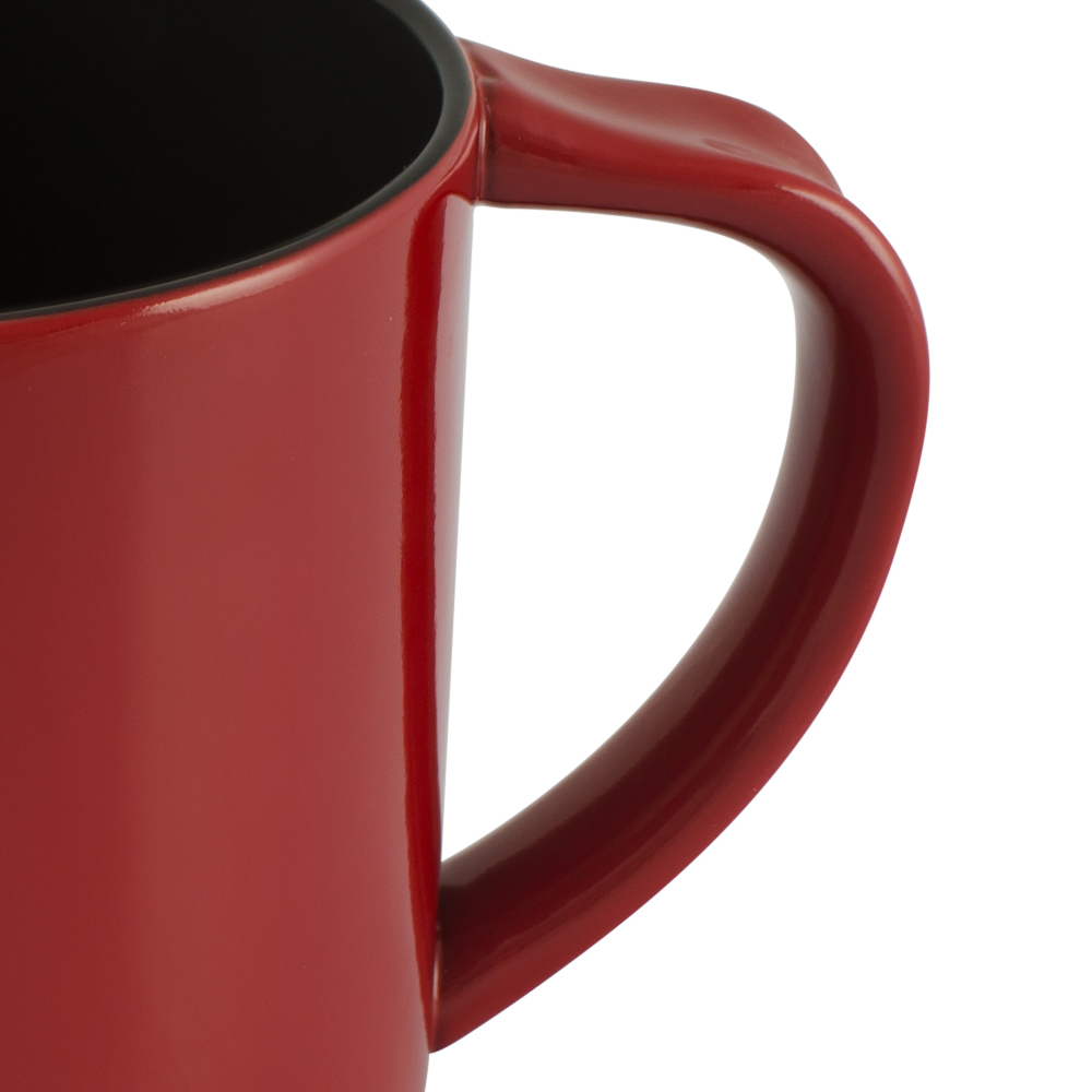 Caneco Leiteira De Cerâmica 1 Litro -  Vermelho 