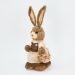 Casal De Coelhos De Páscoa Decoração Enfeite Coelhinhos - 45cm