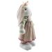 Casal De Coelhos De Páscoa Decoração Enfeite Coelhinhos - 55cm