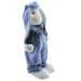 Casal De Coelhos De Páscoa Decoração Enfeite Coelhinhos - 55cm