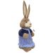 Casal De Coelhos De Páscoa Decoração Enfeite Coelhinhos - 62cm