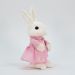 Casal De Coelhos De Páscoa Enfeite Decoração Coelhinhos 25cm