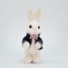 Casal De Coelhos De Páscoa Enfeite Decoração Coelhinhos 25cm