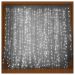 Cascata De Natal 520 LED Luz Branca 8 Funções 5x2m 220V