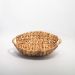 Cesto Redondo Fruteira Enfeite Palha Seagrass Natural 30cm