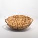 Cesto Redondo Fruteira Enfeite Palha Seagrass Natural 33cm