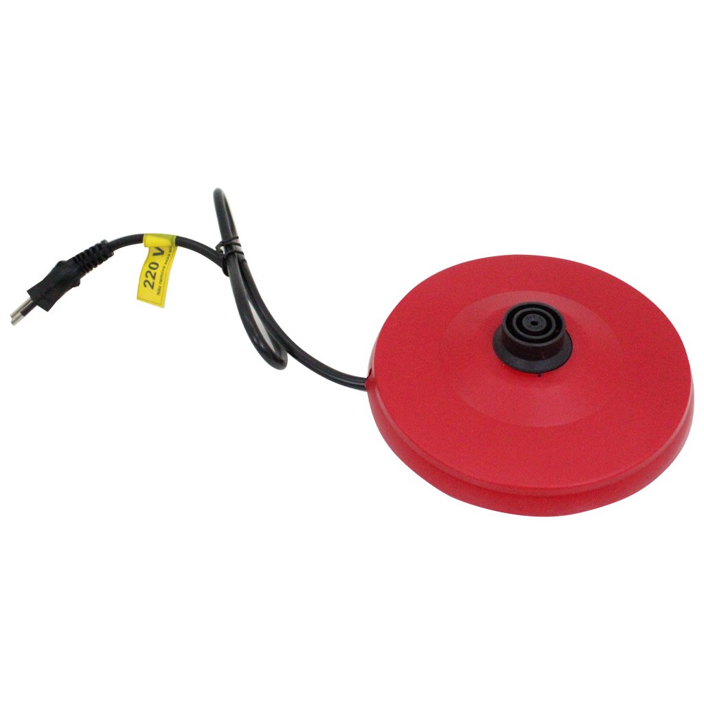 Chaleira Colors Vermelha Aço Inoxidável Elétrica 1,8 Litros 220v