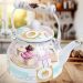 Chaleira Esmaltada Bico De Ganso Retrô Cake Vintage De 2,5L