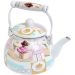 Chaleira Esmaltada Bico De Ganso Retrô Cake Vintage De 2,5L