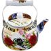 Chaleira Premium Aço Esmaltada Retrô Vintage 2,5L Bike