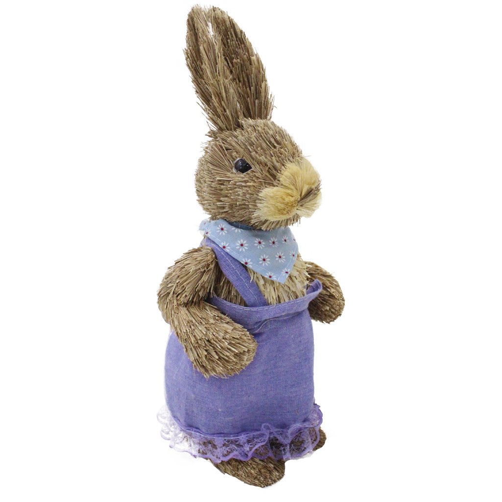 Coelha De Páscoa Decoração Enfeite Coelhinha 33cm