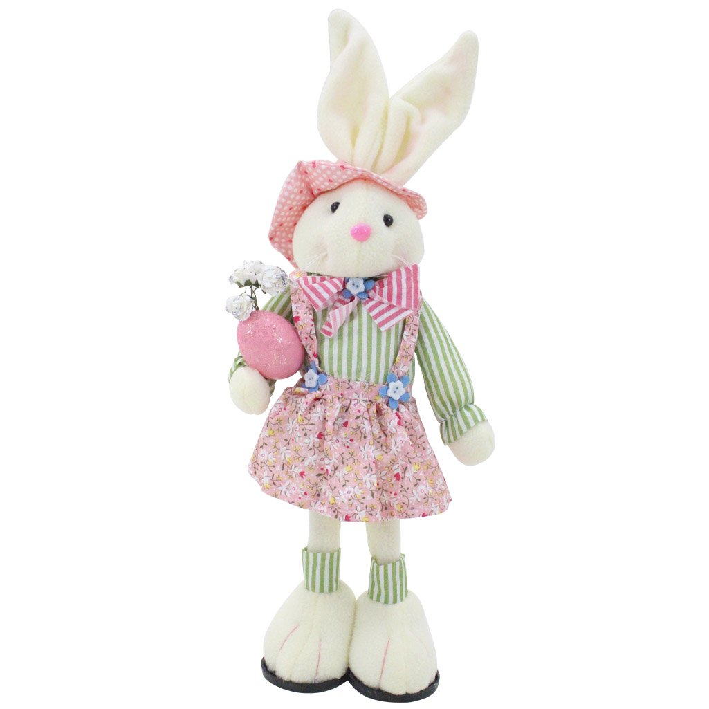 Coelha De Páscoa Decoração Enfeite Coelhinha 48cm