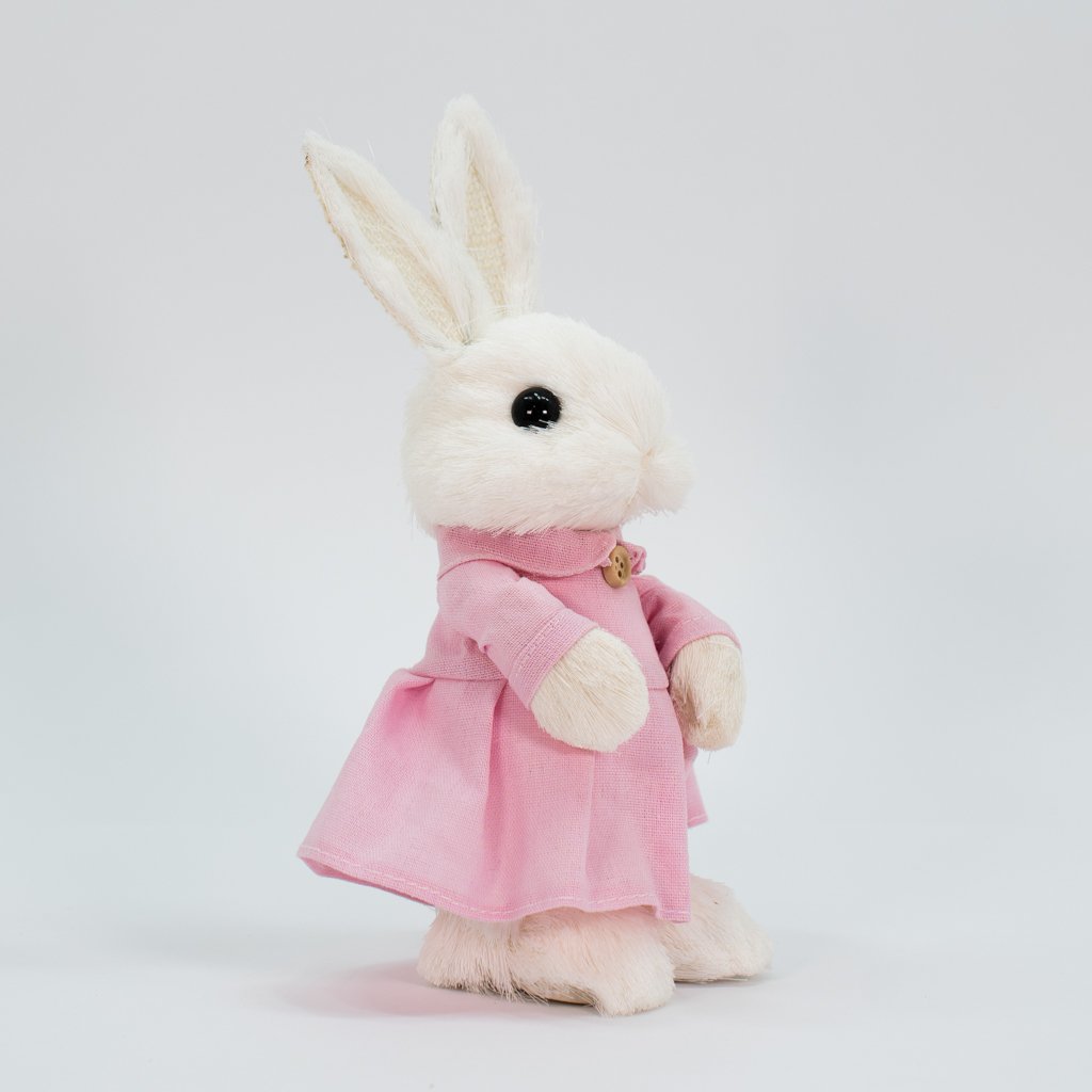 Coelha De Páscoa Enfeite Decoração Coelhinha 25cm